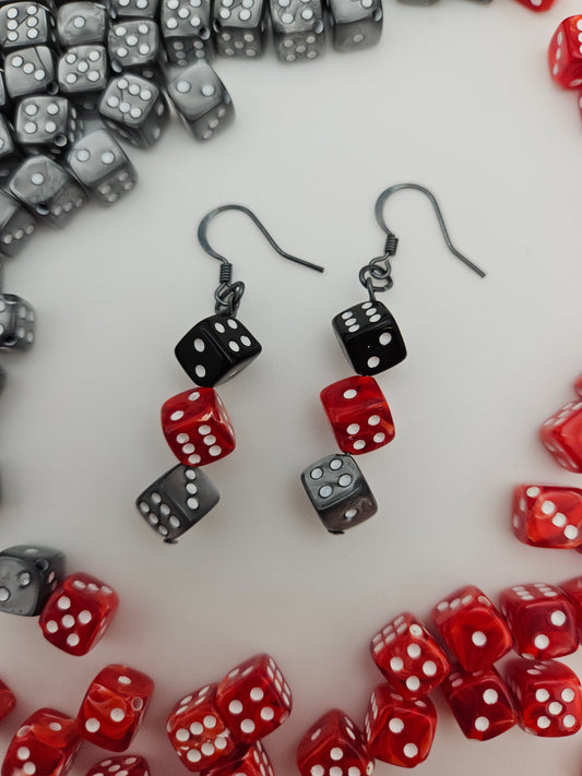 How to Make Dice Earrings