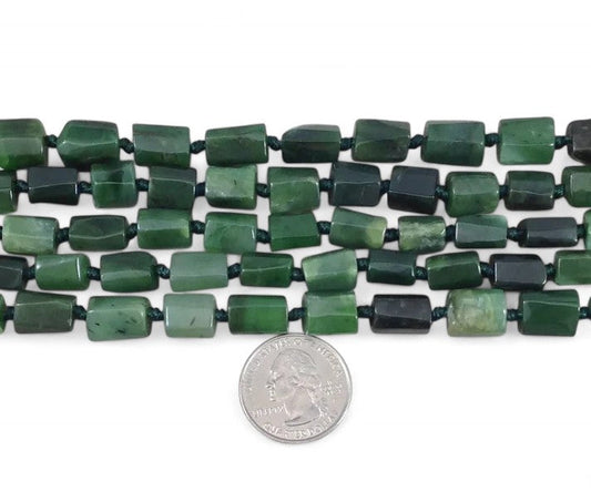 Nephrite Jade Cut Tubes