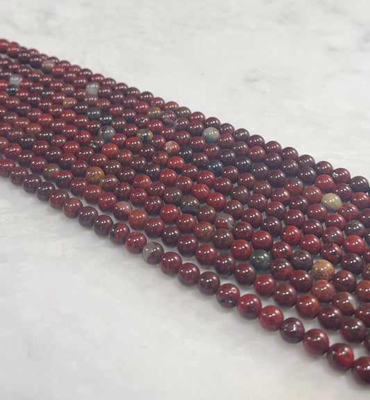 Apple Jasper aka Red Jasper Round