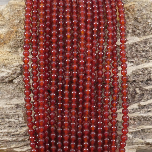 Carnelian (Heat Treated) Round