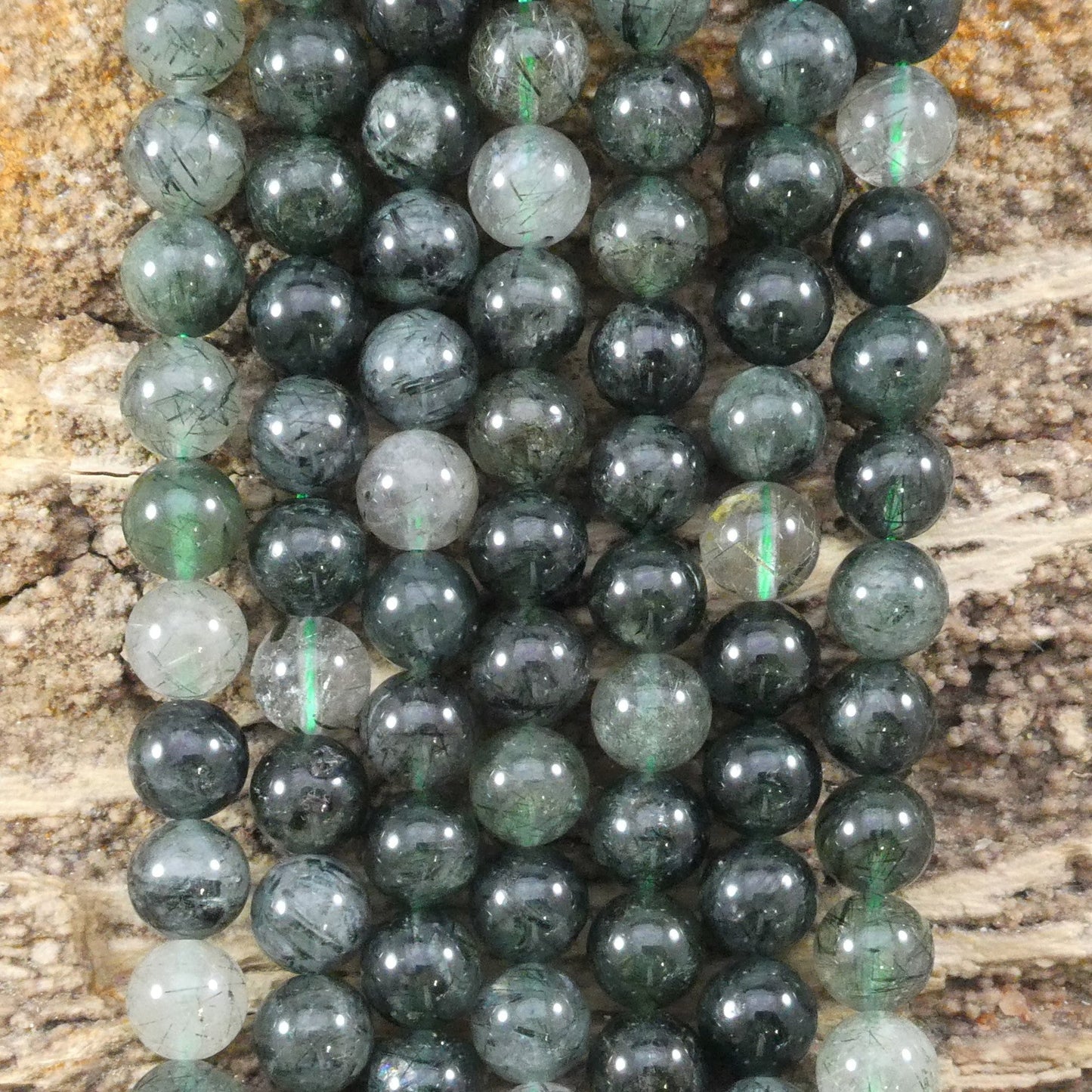 Green Rutilated Quartz