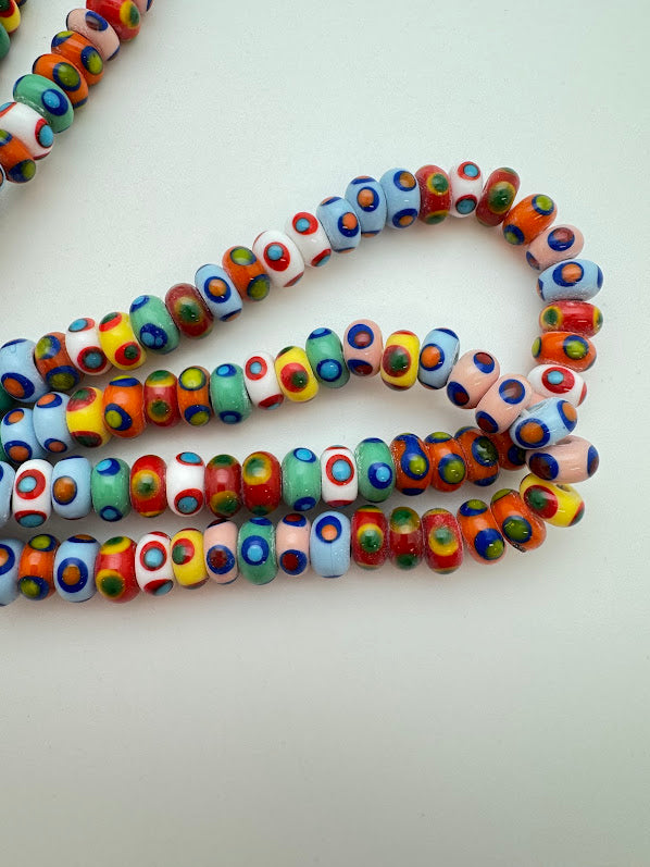 Lampwork Glass 8mm Mix color