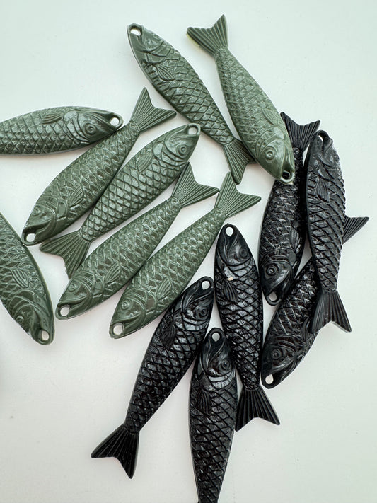 Fish Drop 48mm Army Green