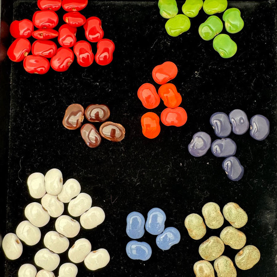 Kazuri Bead 10mm x 15mm Shale - Solid Colors