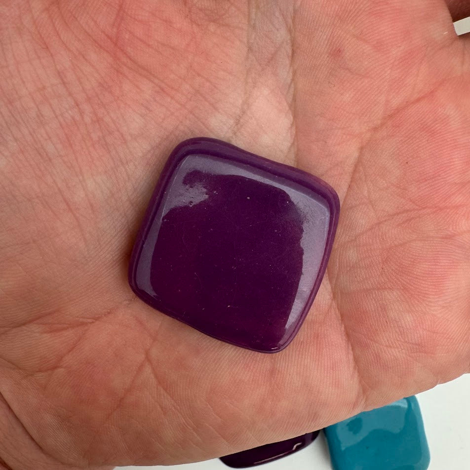 Kazuri Square Bead 25mm