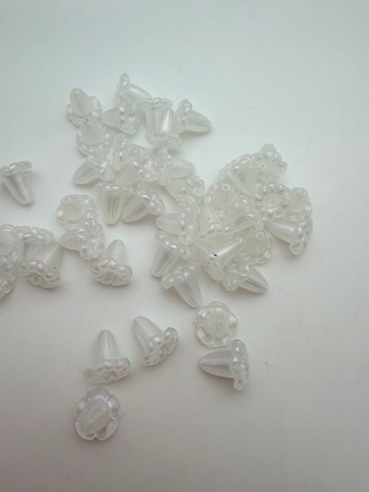 Flower Cap 11x10mm Unicorn Glow