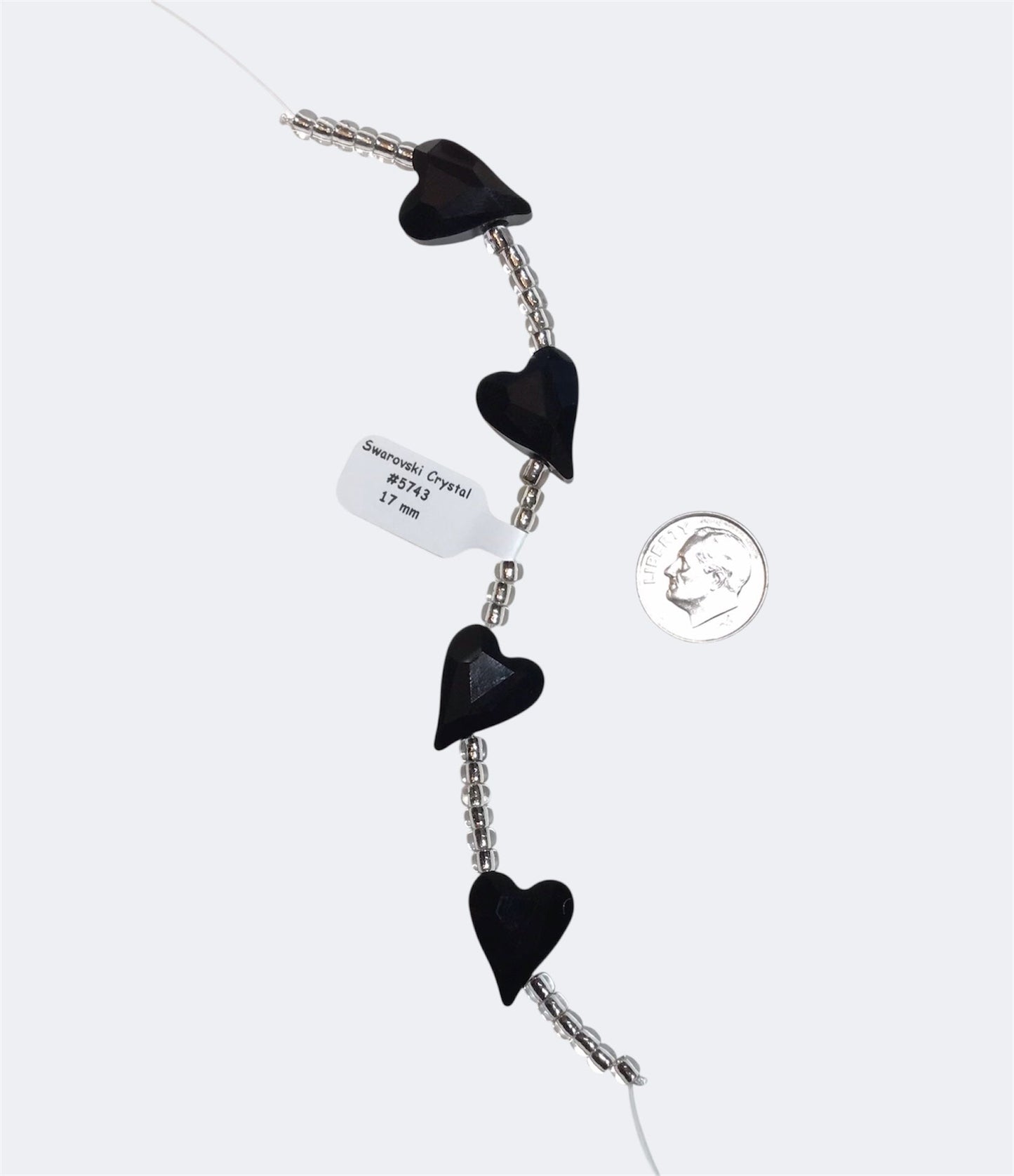 Swarovski Crystal Beads – Article 5743 – 17mm – Jet