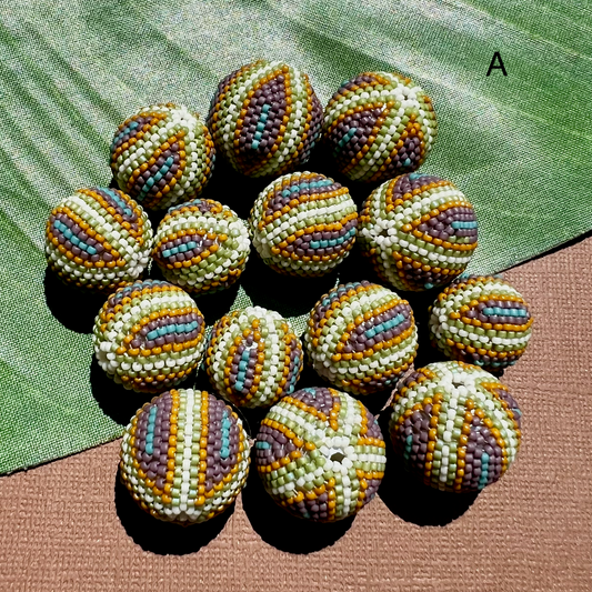 Spring (Size 15) Beaded Beads