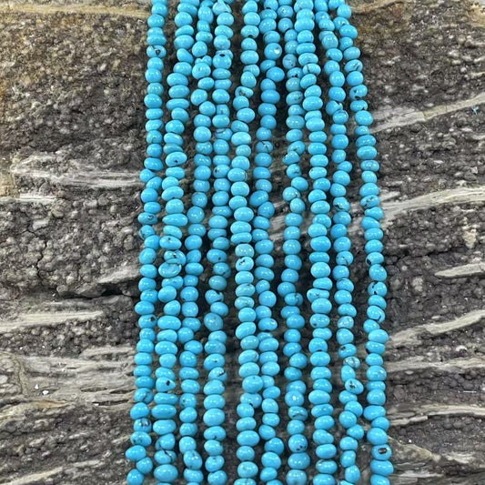 Rare Egyptian Turquoise 3-4mm Small Tumble Nugget / Quantity Limited