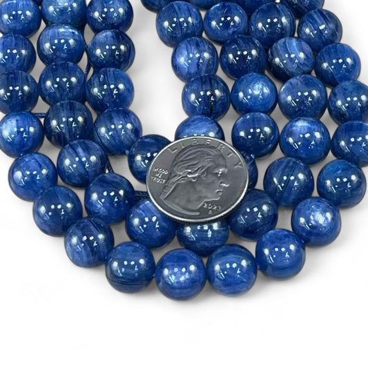 Blue Kyanite AAA Grade Round 12mm