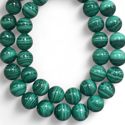 Malachite AAA Grade From Congo, 18mm Round