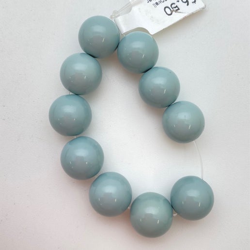 Round 12mm Light Gray