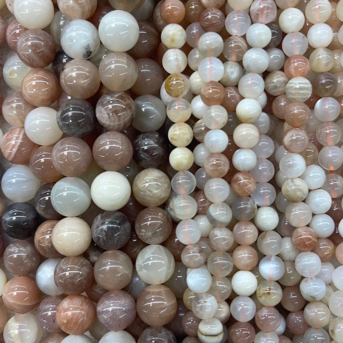 Multi Moonstone Round