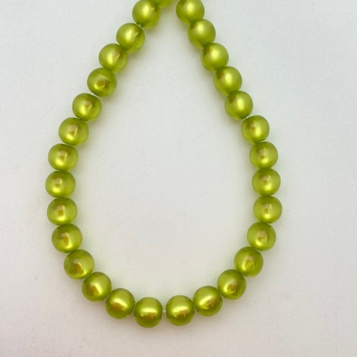 Moon glow Round 6mm Kiwi