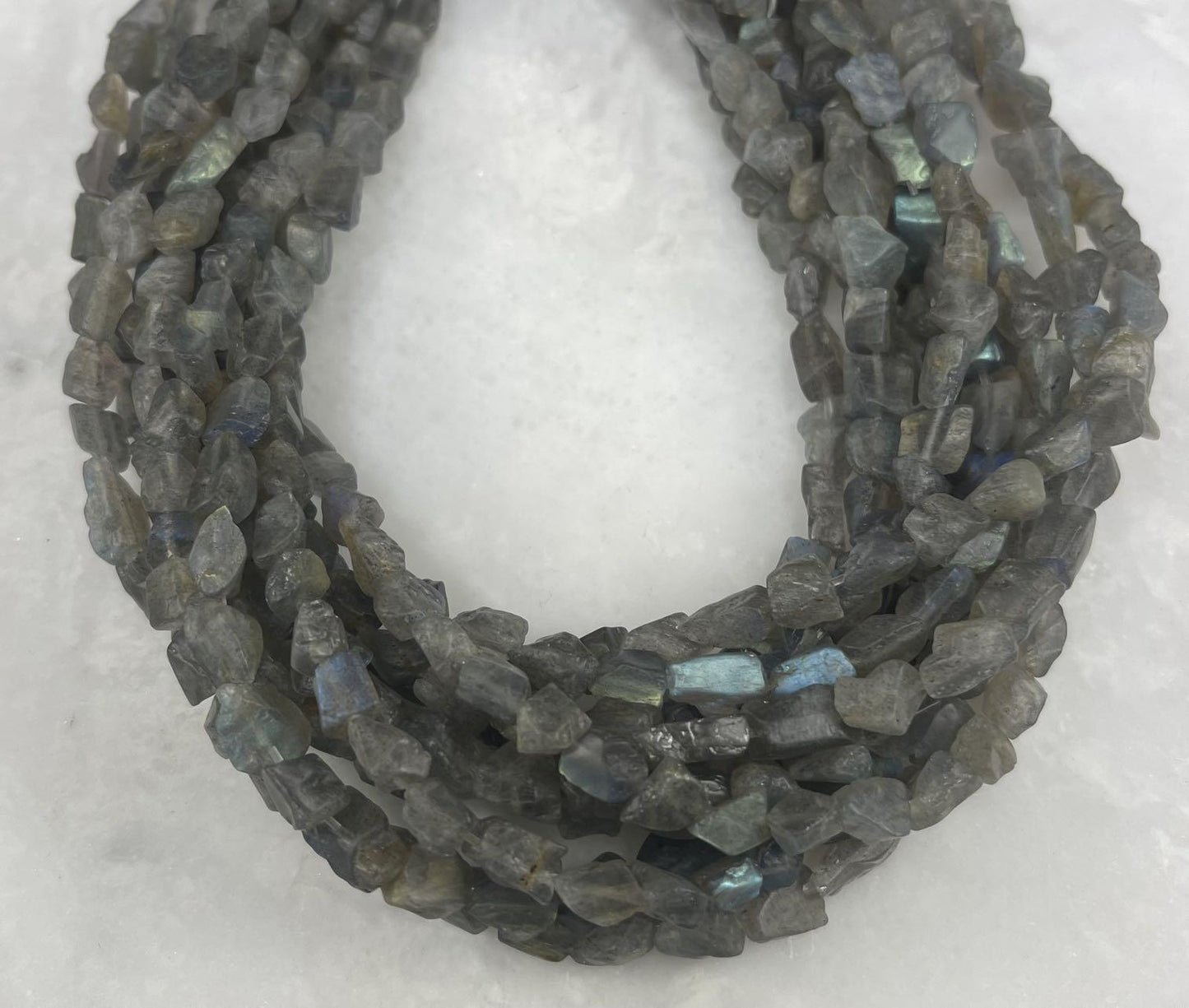 Labradorite Polished Rough Nuggets