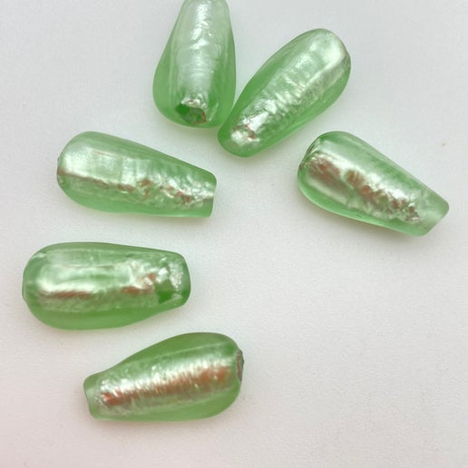 Drop 3 sided 20mm Jadeite - YAYIN
