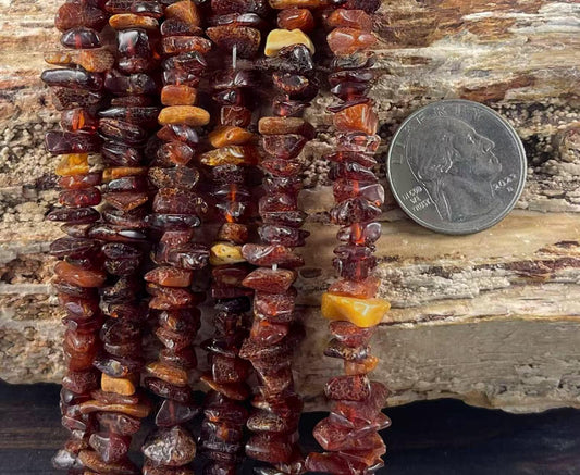 Amber (Mix Color) 3-5mm, 7-9mm Chips