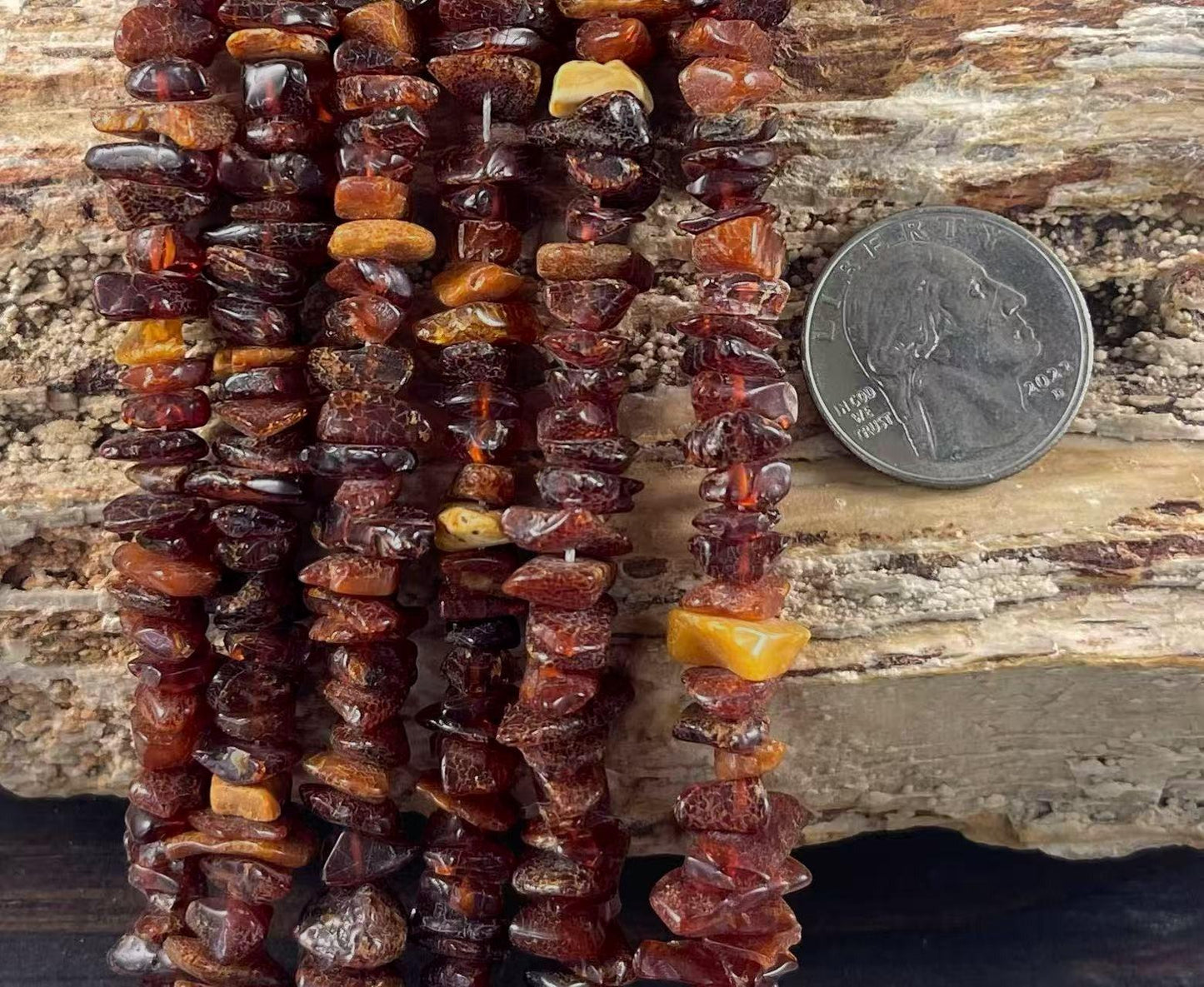 Amber (Mix Color) 3-5mm, 7-9mm Chips