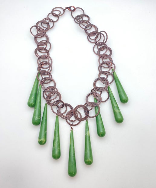 Drop 61mm Jade Marble