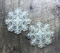 Engraved Clear Acrylic Earring Components - Jewelry Making Blanks - Lightweight - CB&CO