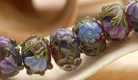 10108301 - Seven Grace's Garden Rondelle Beads