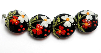 10205012 - Four Maria's Bouquet Lentil Beads