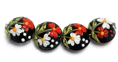 10205012 - Four Maria's Bouquet Lentil Beads