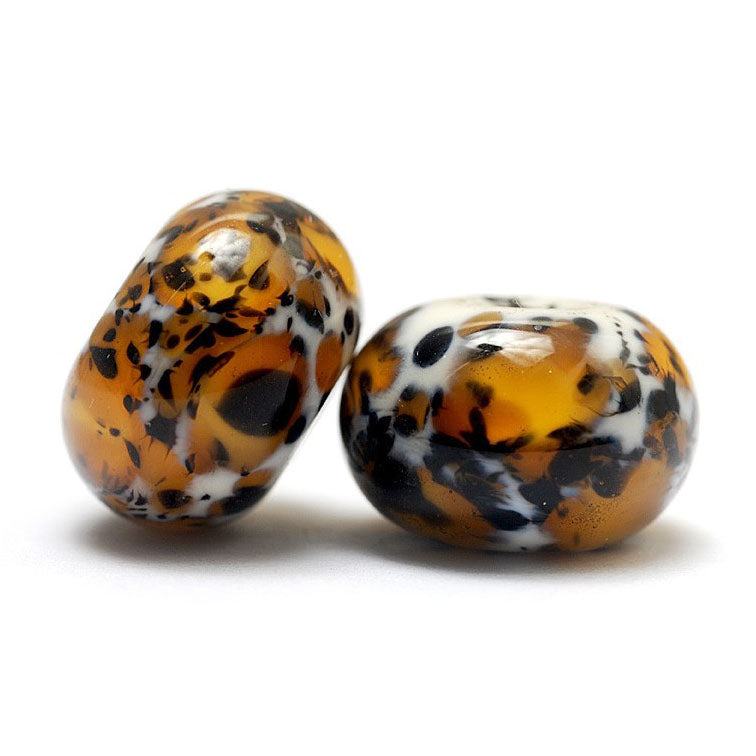 10304301 - Seven Animal Prints Rondelle Beads