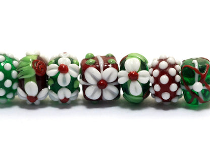 10702901 - Seven Christmas Beads