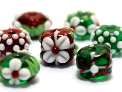 10702901 - Seven Christmas Beads