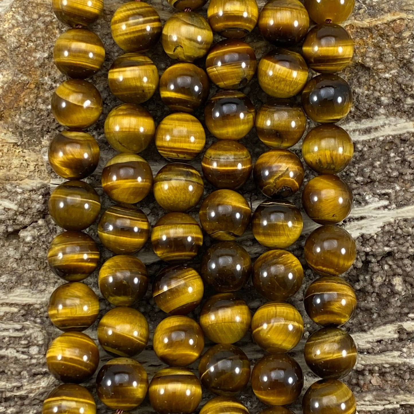 Yellow Tiger Eye Round