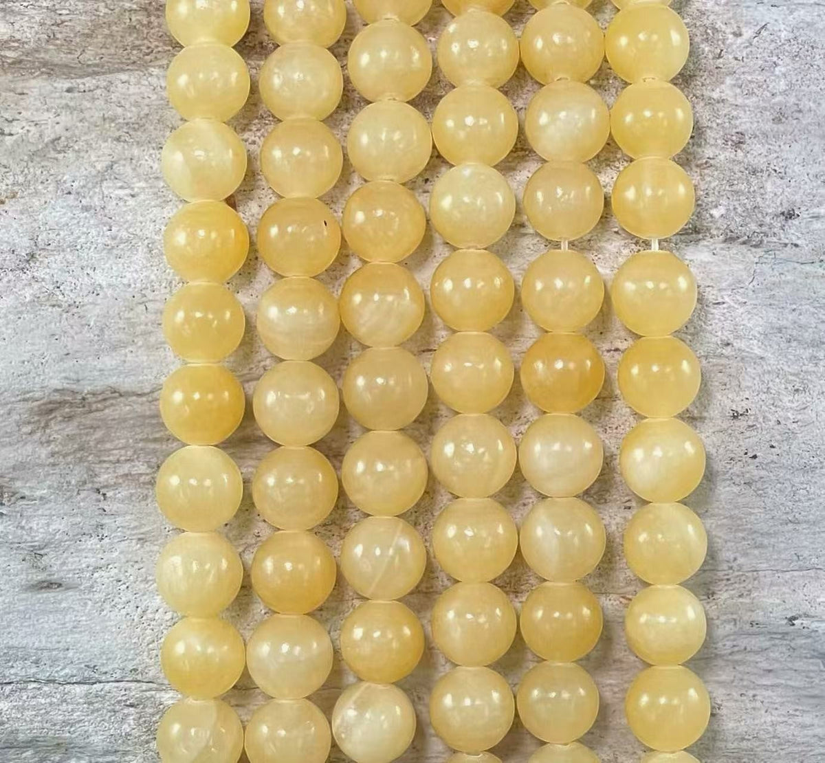 Honey Calcite aka Honey Jade, Round