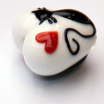 11840505 - Loving Cat Heart Bead
