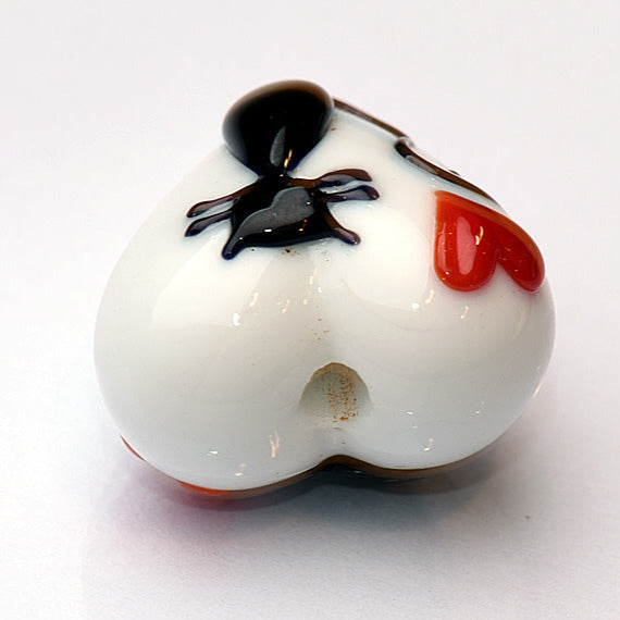 11840505 - Loving Cat Heart Bead