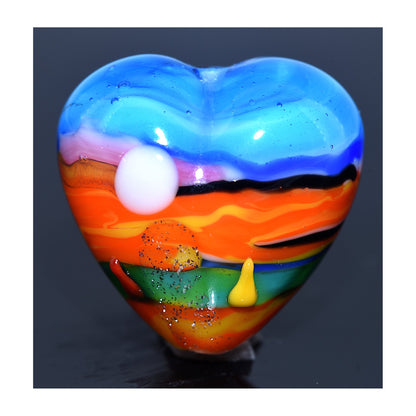 11840805 - Hawaii Beach Sunset Heart