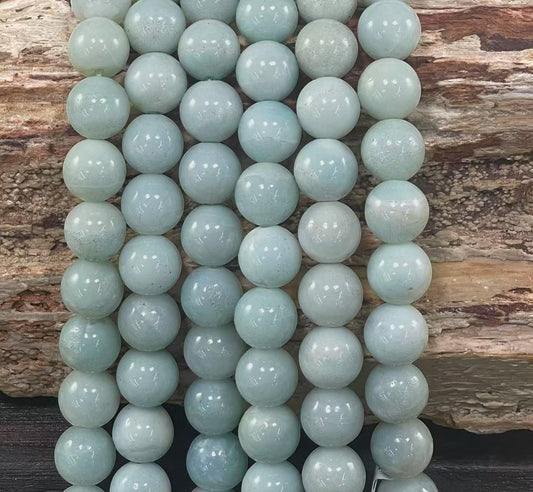 Amazonite A Grade Round 12mm 14mm