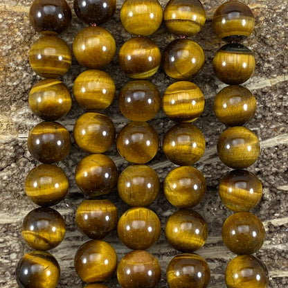 Yellow Tiger Eye Round