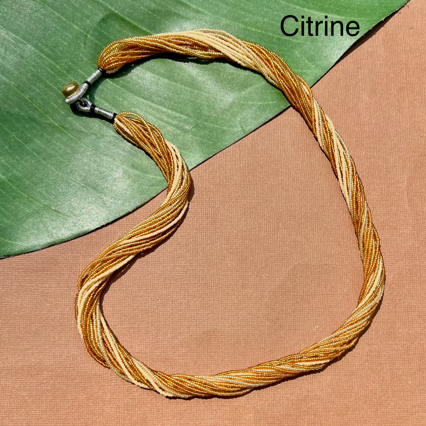 Multi Strand Thick Seed Bead Necklaces - 18 Strand