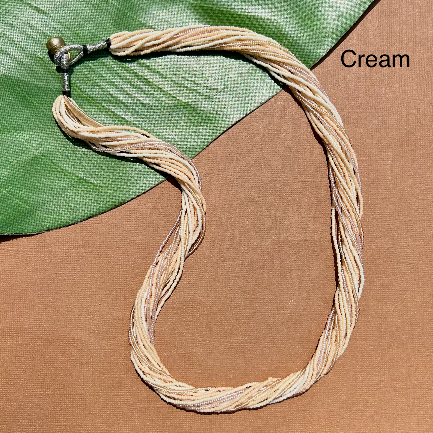 Multi Strand Thick Seed Bead Necklaces - 18 Strand