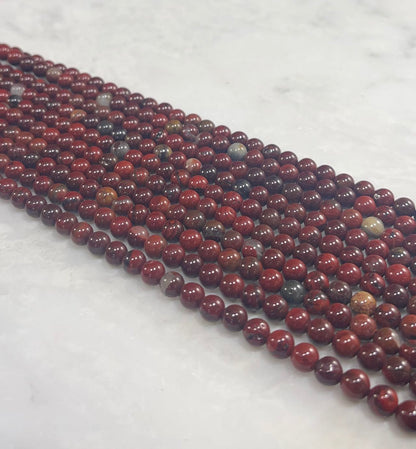 Apple Jasper aka Red Jasper Round