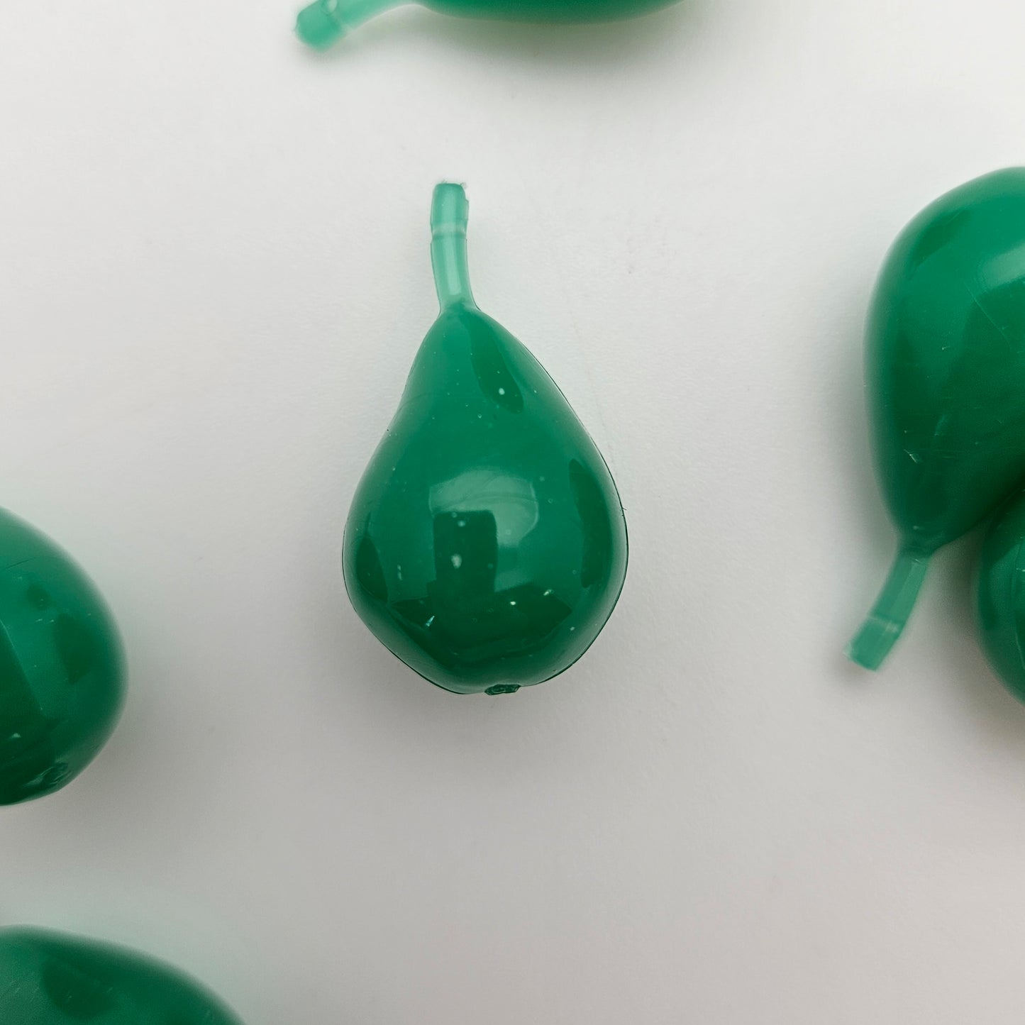 Pear Charm 22mm Green