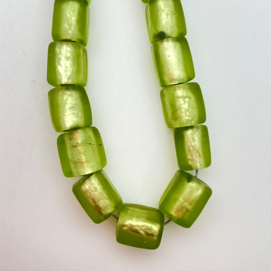 Cube 10mm Peridot - YAYIN