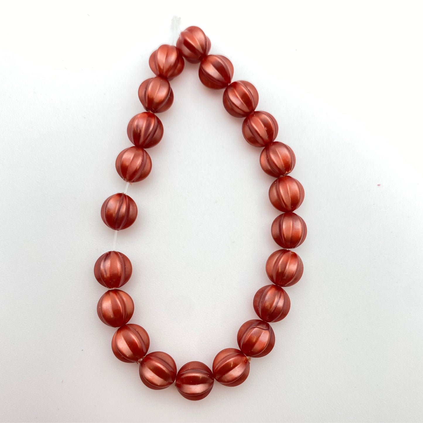 Melon 8mm Taupe Pearl