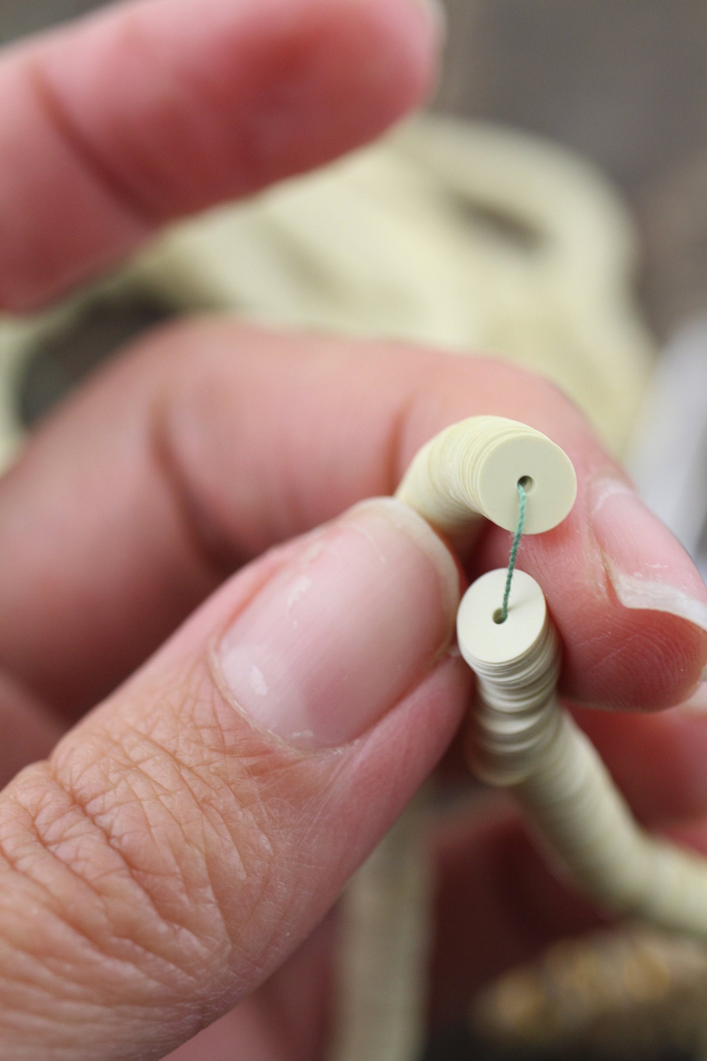 6mm Vintage Flat Sequins: Banana Cream Yellow, Vintage DIY Sewing Craft Adornment