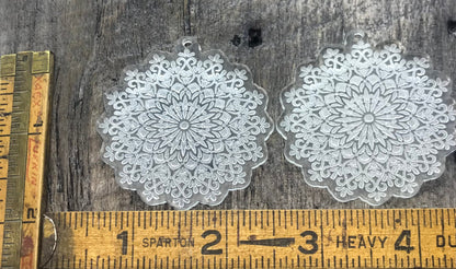 Engraved Jewelry Making Supplies - Earring Acrylic Pair - Blanks - CB&CO