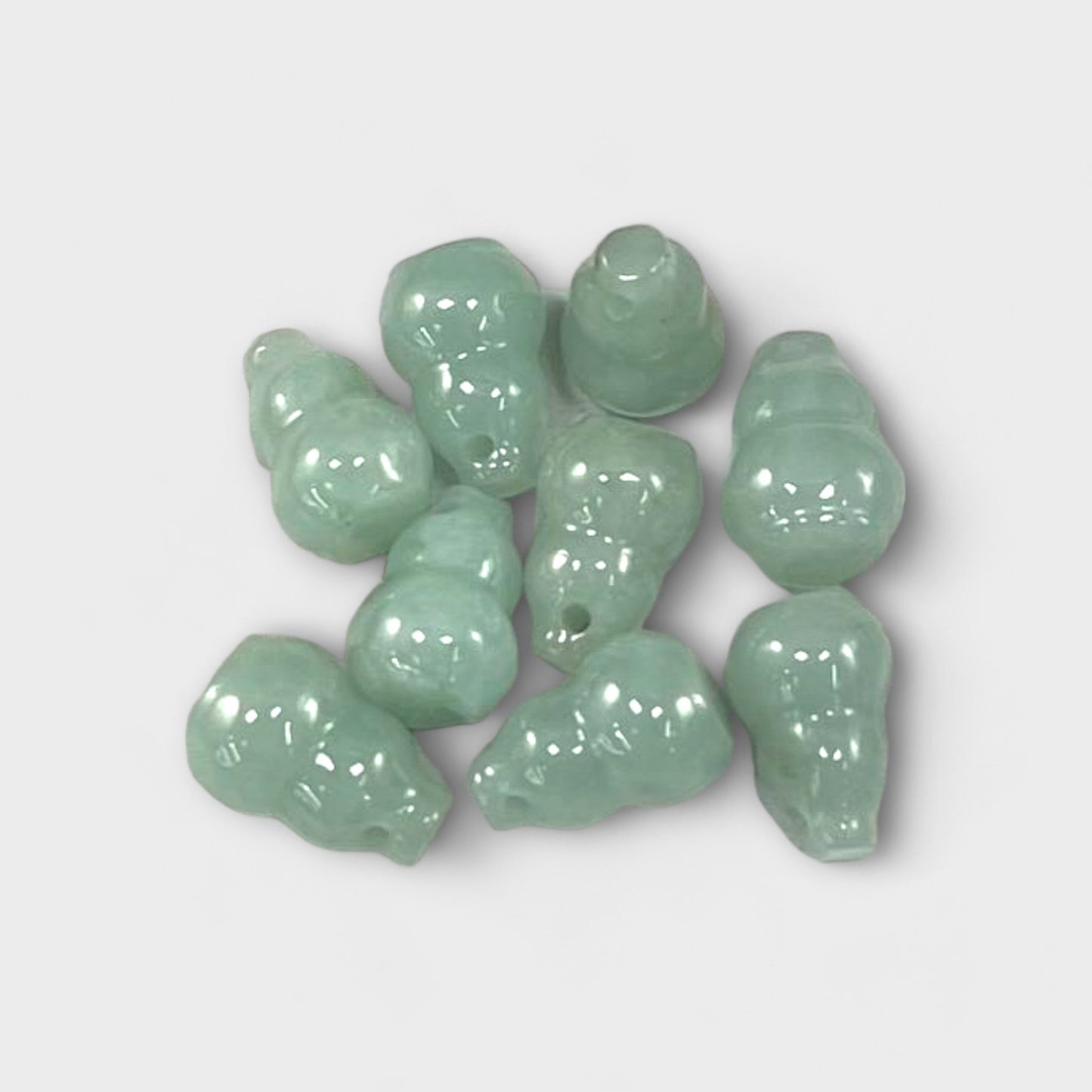 Burma Jade, Gourd Bottle/Lucky Gourd, Pendant/Charm (1pc)