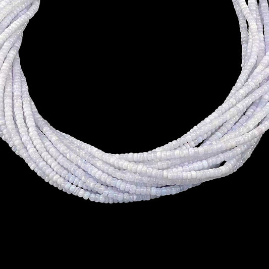 Blue Lace Agate Rondelle