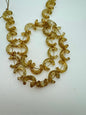 Moon Bead 18mm Glitter Gold