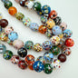 Lampwork Glass 10mm Confetti Color Mix