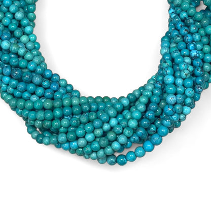 Hubei Turquoise, Round 6mm